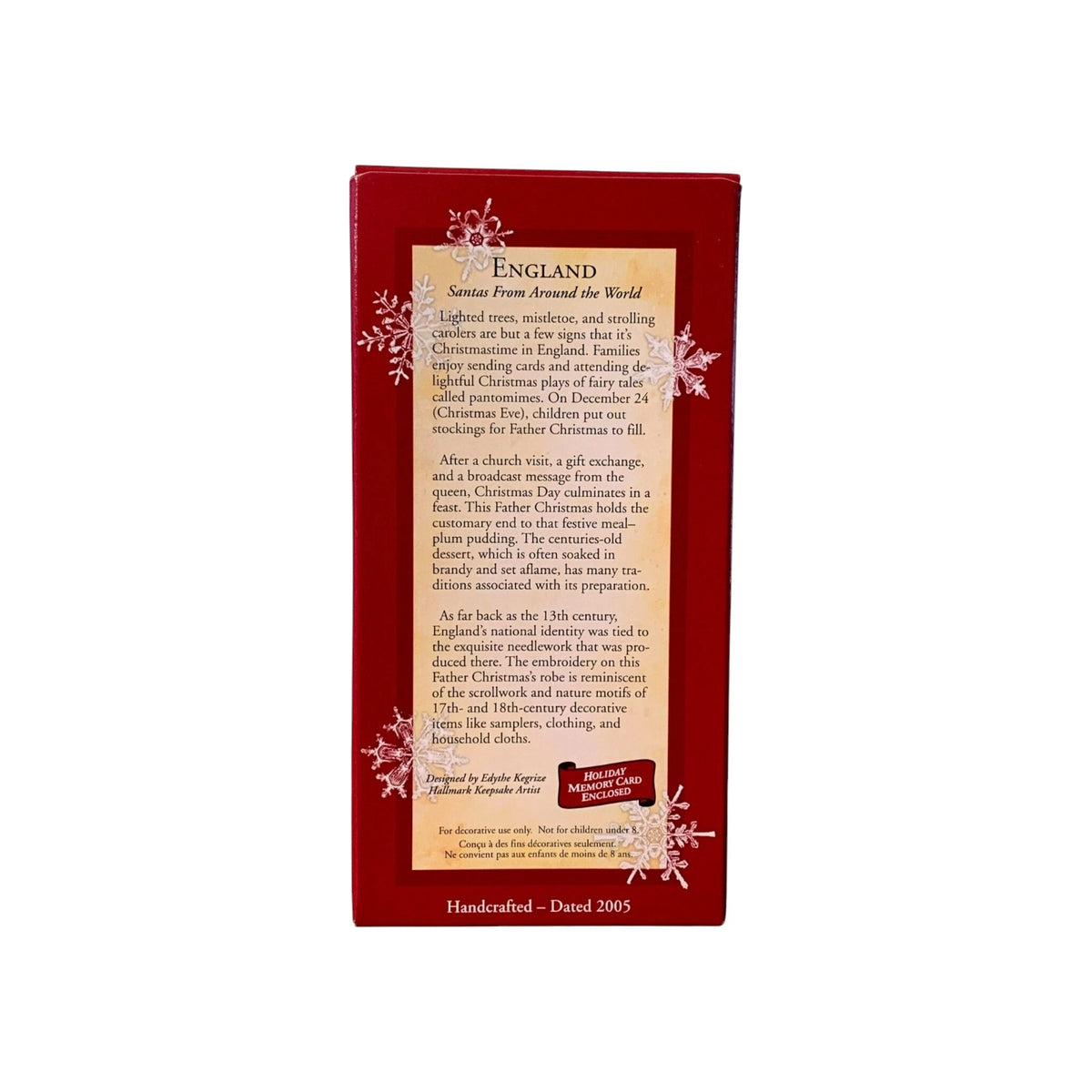 2005 England (Santa's from Around the World)