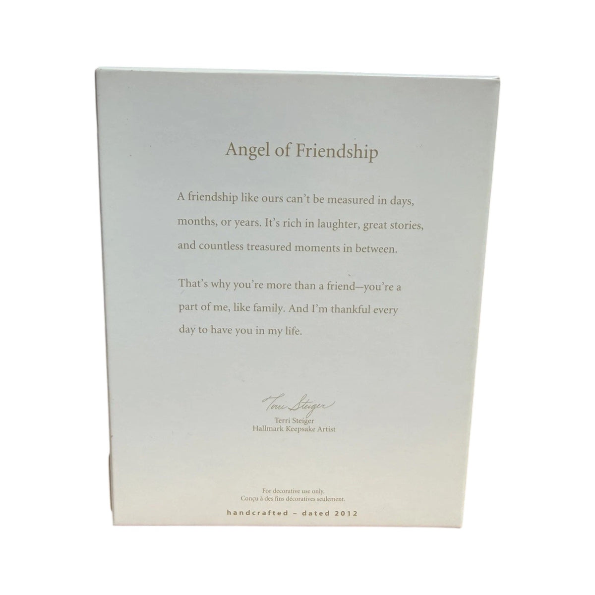 2012 Angel of Friendship (Angel)