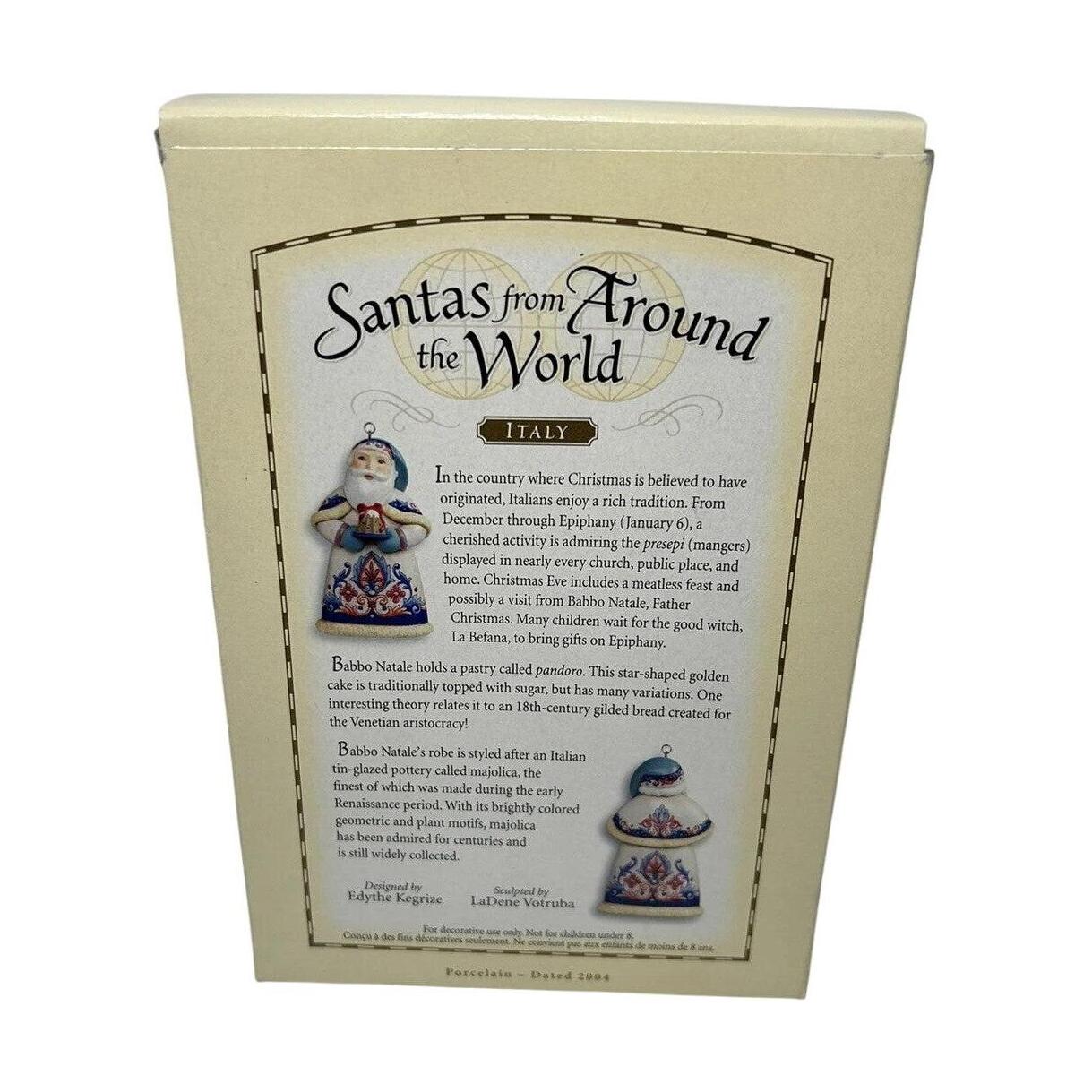 2004 Italy (Santa's from Around the World)