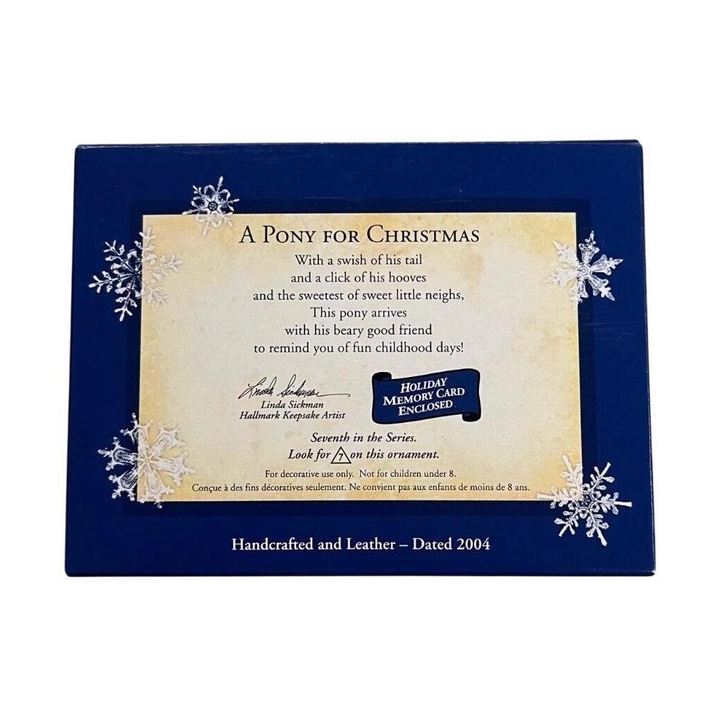 2004 A Pony for Christmas (A Pony for Christmas)