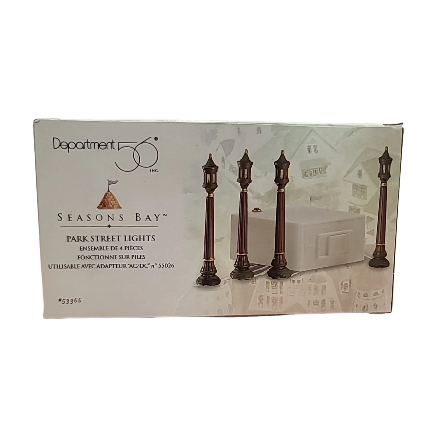 1998 Park Street Lights (Set of 4) (Department 56) 53366