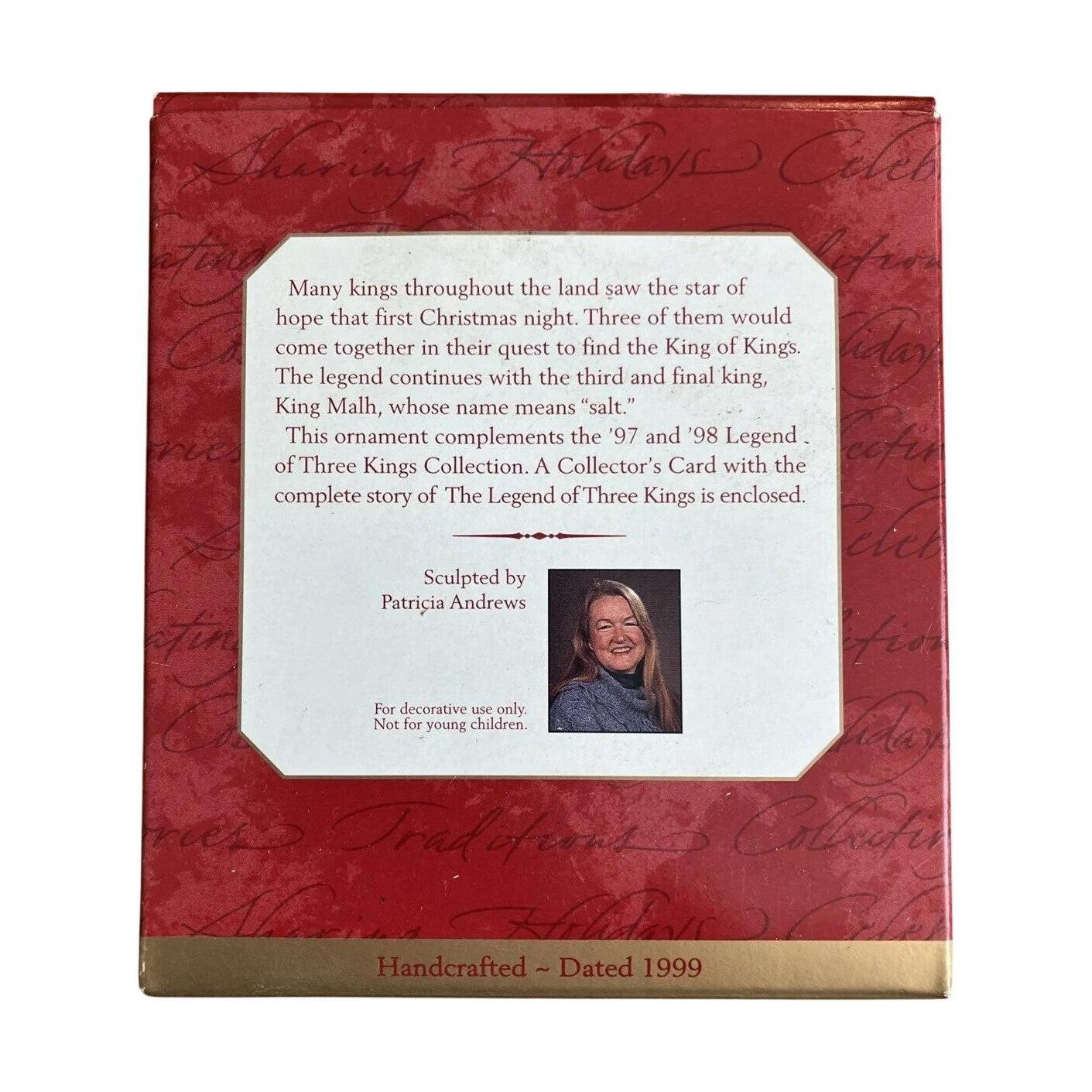 1999 King Malh - Third King (African American Nativity)