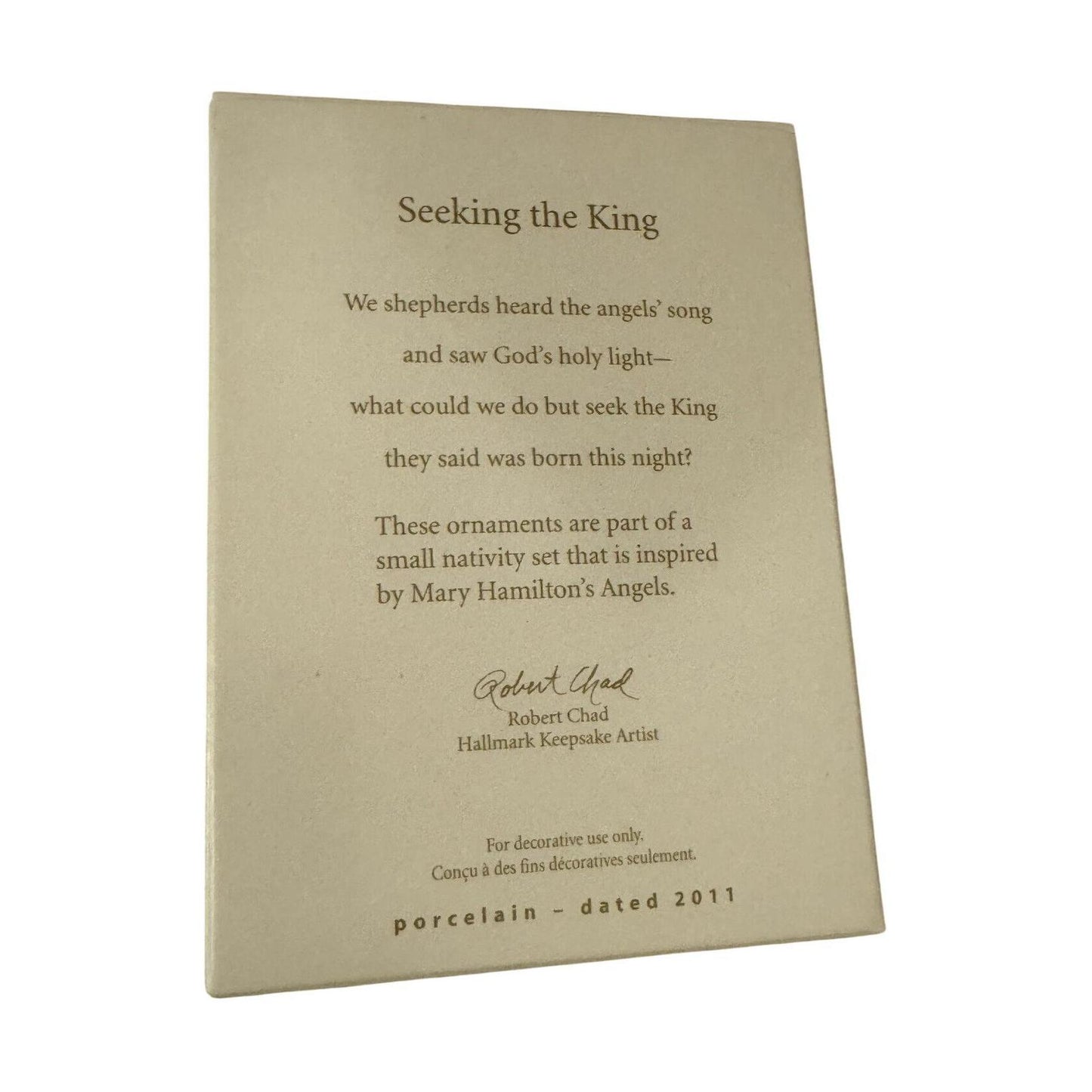 2011 Seeking the King (Nativity)