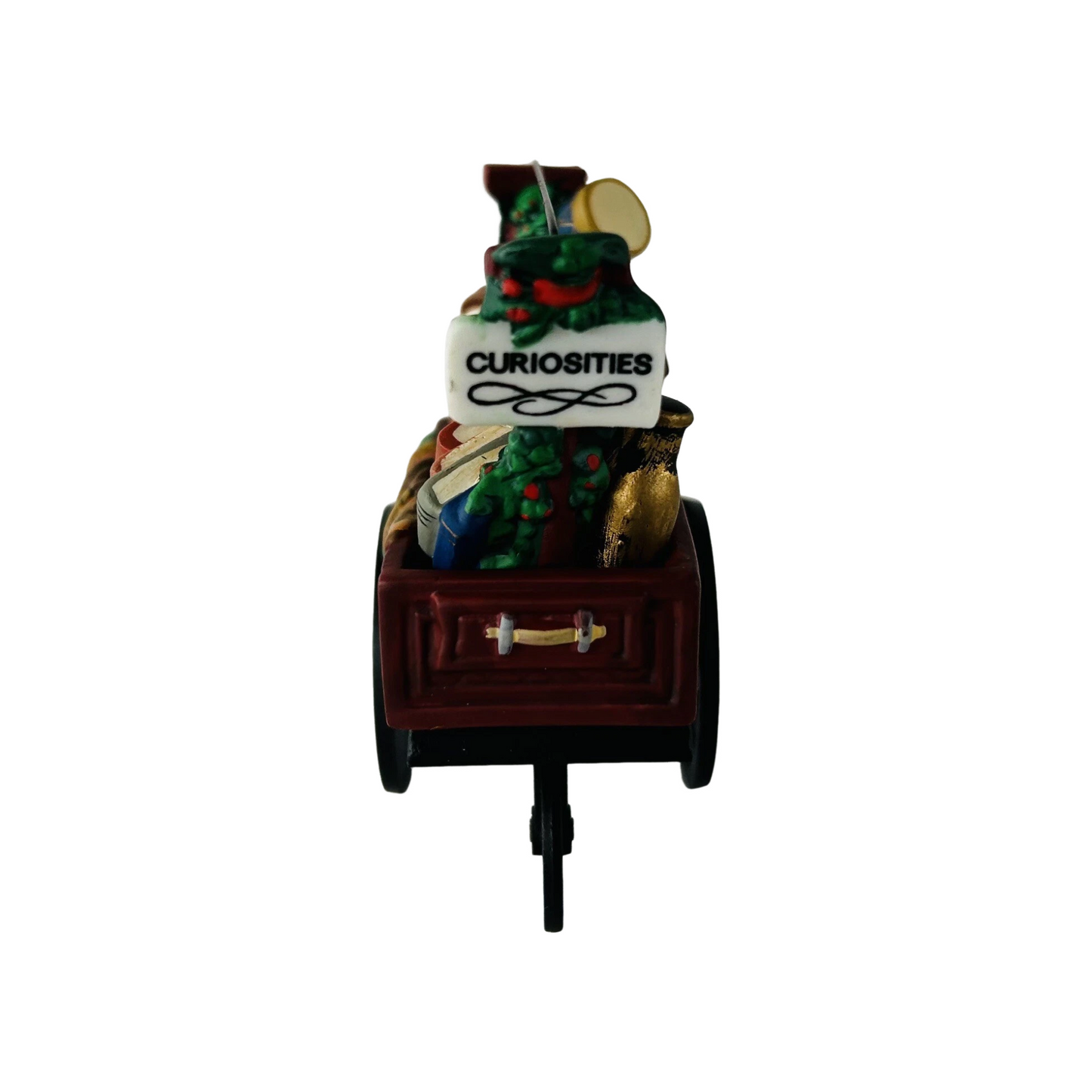 1994 Chelsea Market Curiosities Monger & Cart – Heritage Village (Dept 56 #5827-0)