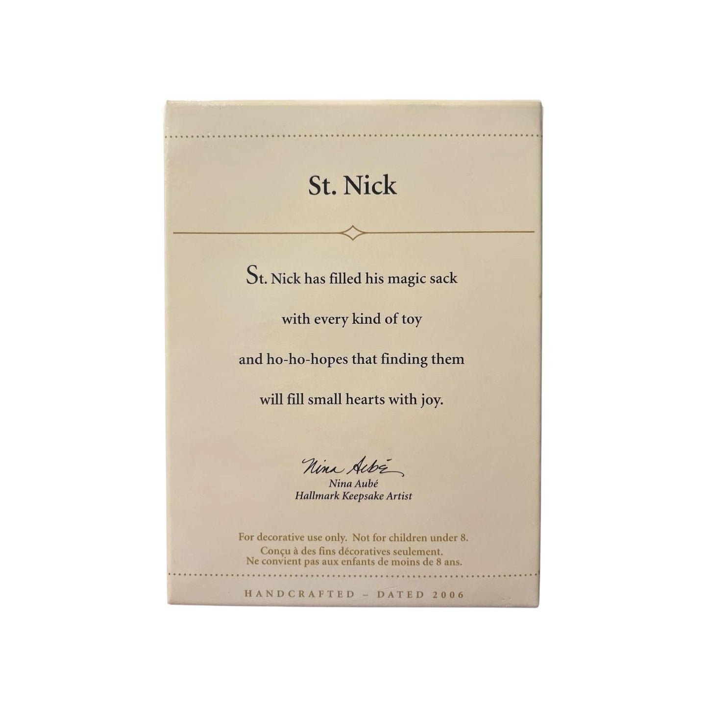 2006 St. Nick (Santa Claus)