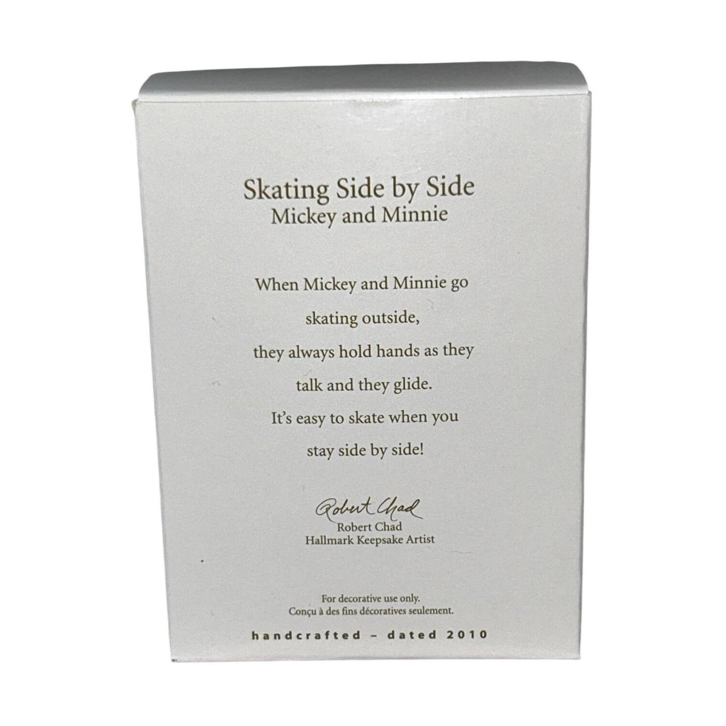 2010 Skating Side by Side (Mickey Mouse & Friends)