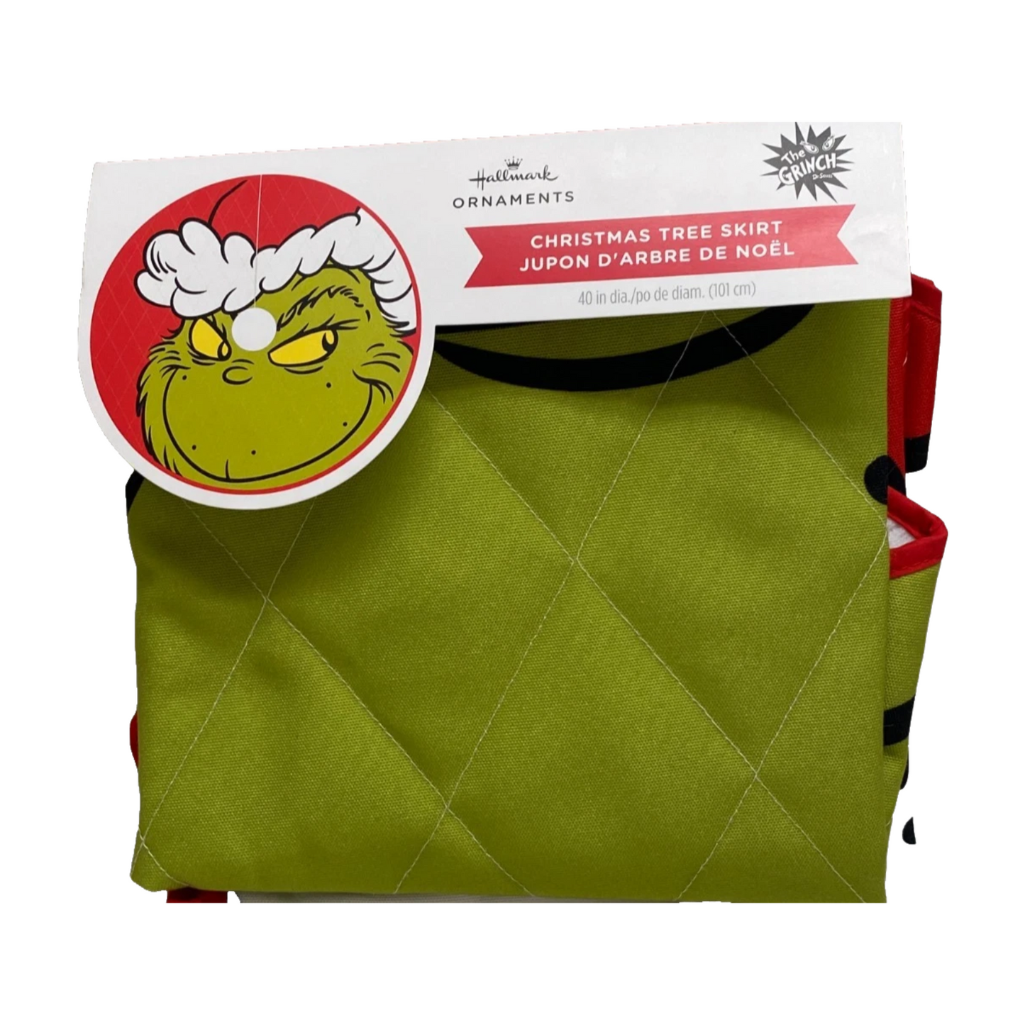 2024 Christmas Tree Skirt Jupon D'Arbre De Noel (The Grinch)