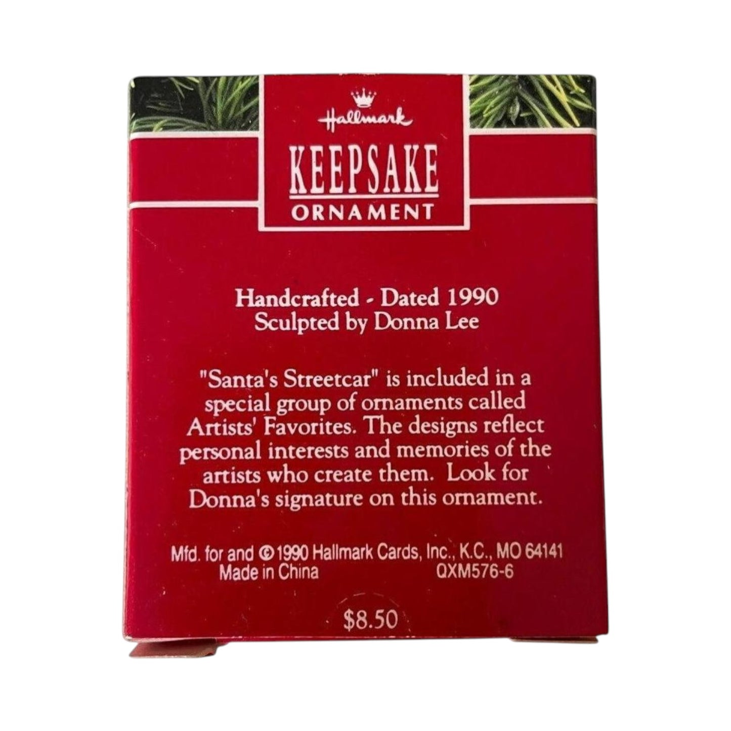 1990 Santa's Streetcar (Train)