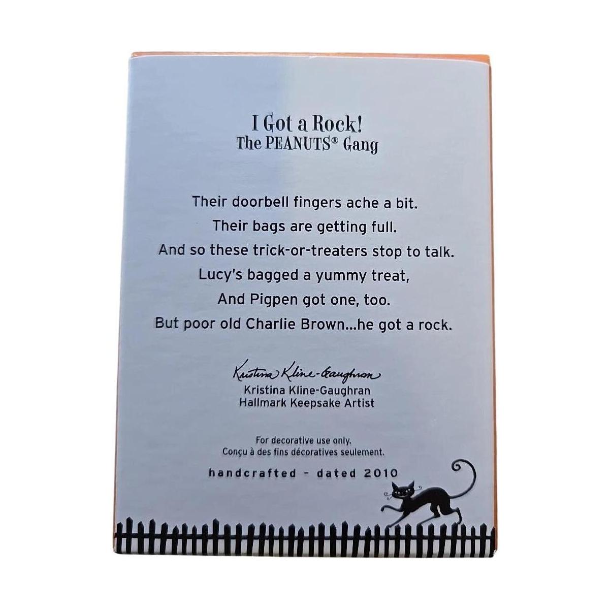 2010 I Got a Rock! (Peanuts)