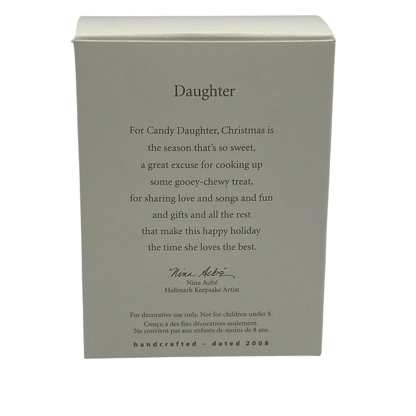 2008 Daughter (Family)
