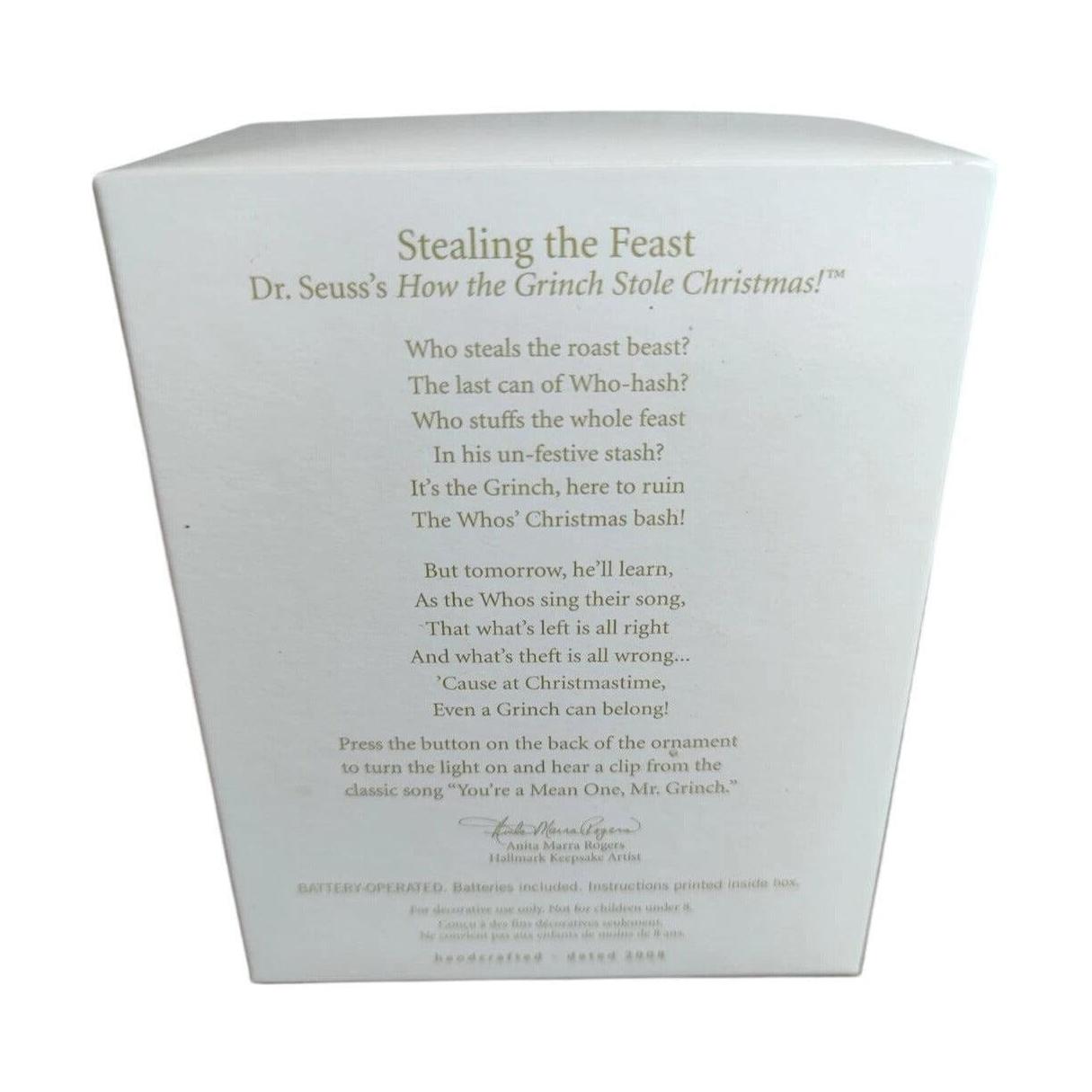 2008 Stealing the Feast (The Grinch)