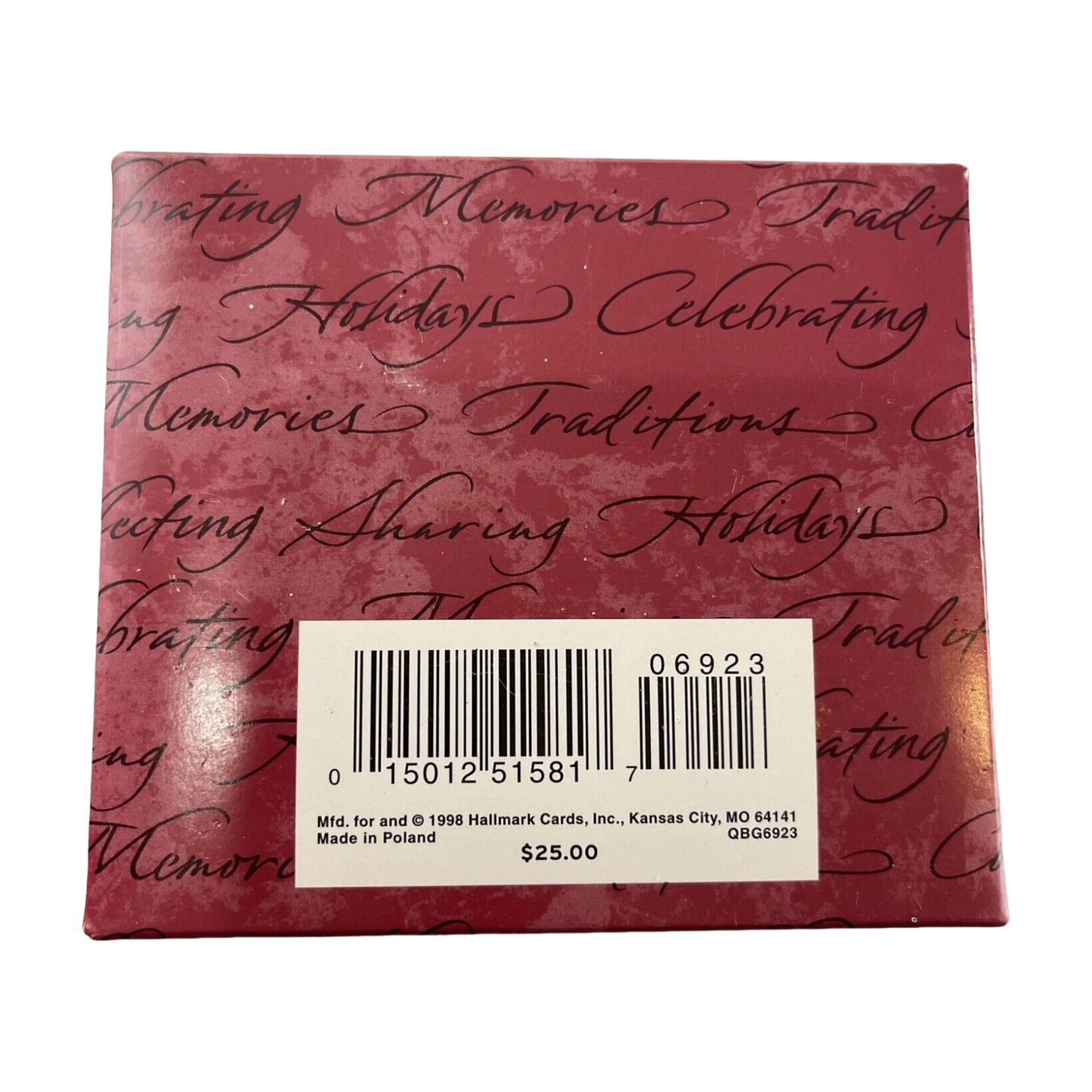 1998 Pink Poinsettias (Holiday Traditions)