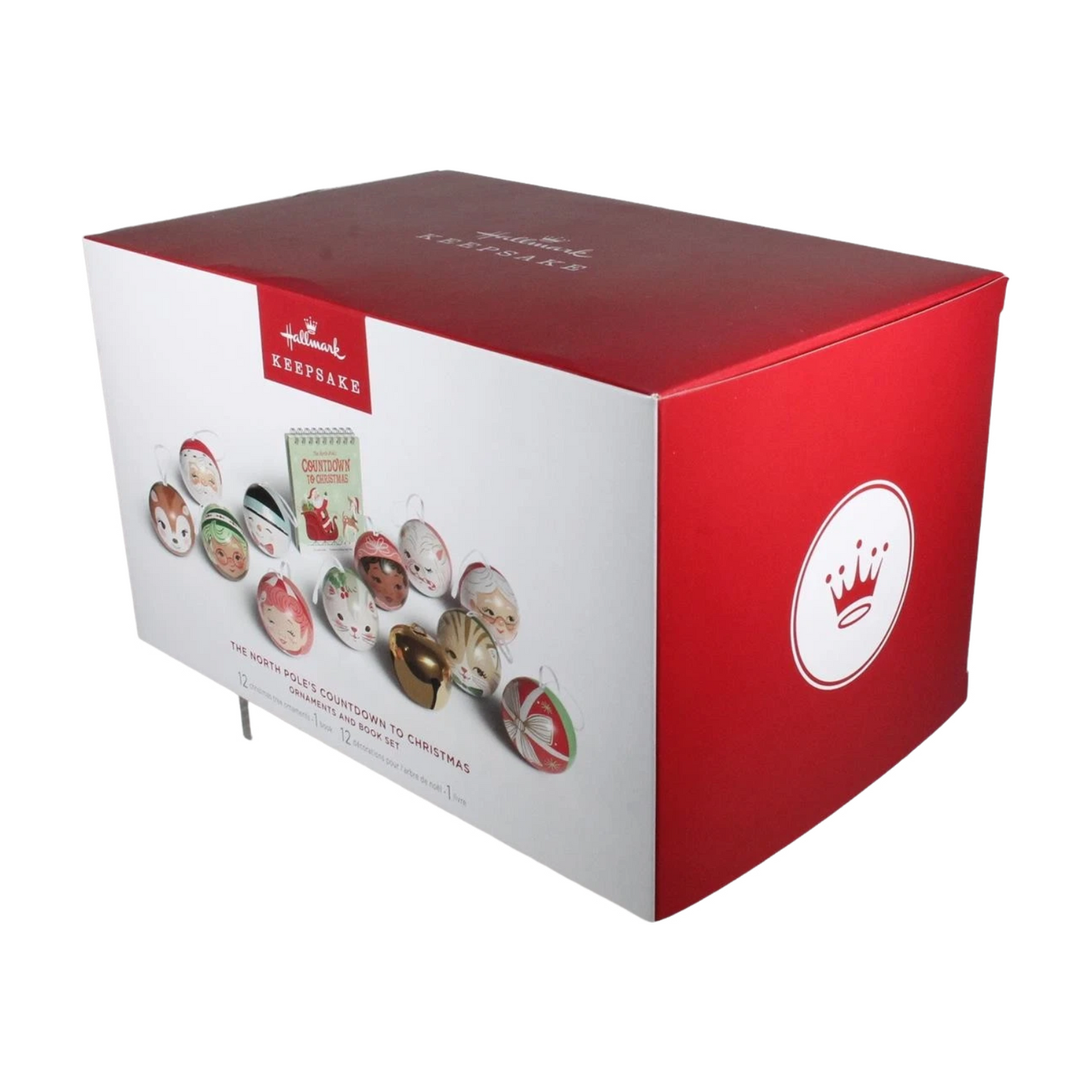 2025 The North Pole's Countdown to Christmas Ornaments and Book Set () QGO3182