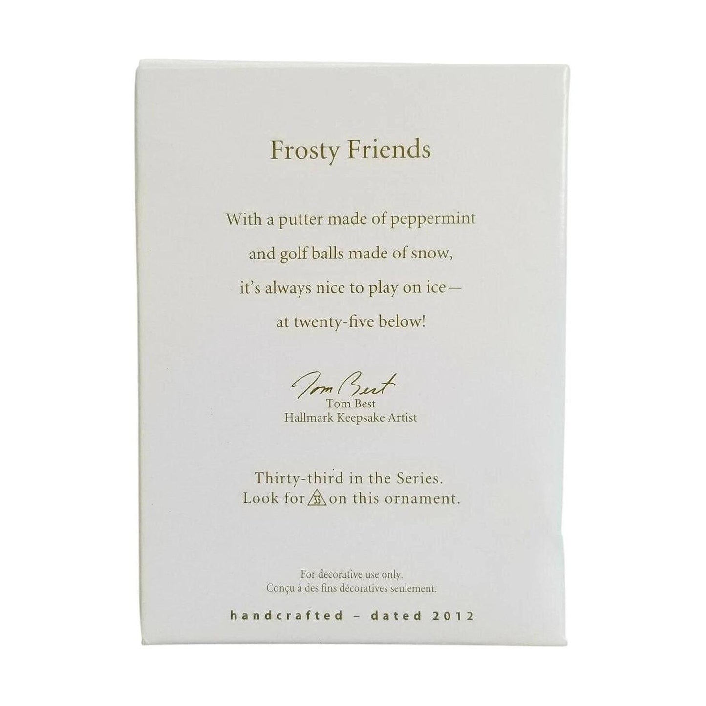 2012 Frosty Friends (Frosty Friends)