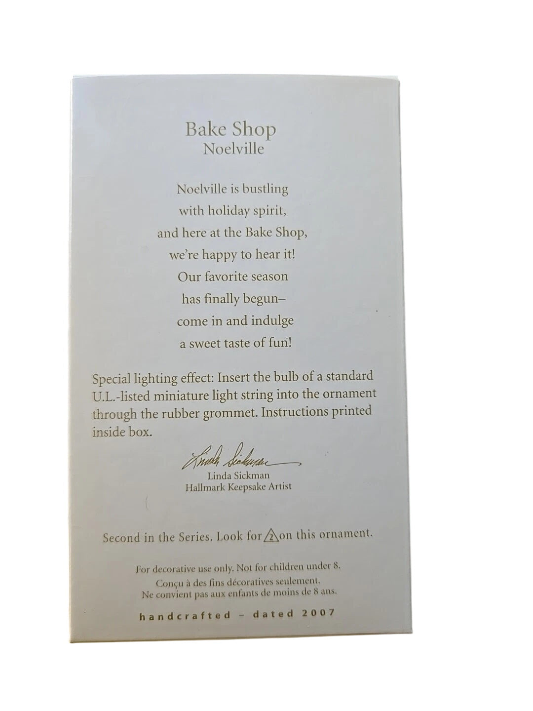 2007 Bake Shop (Noelville)