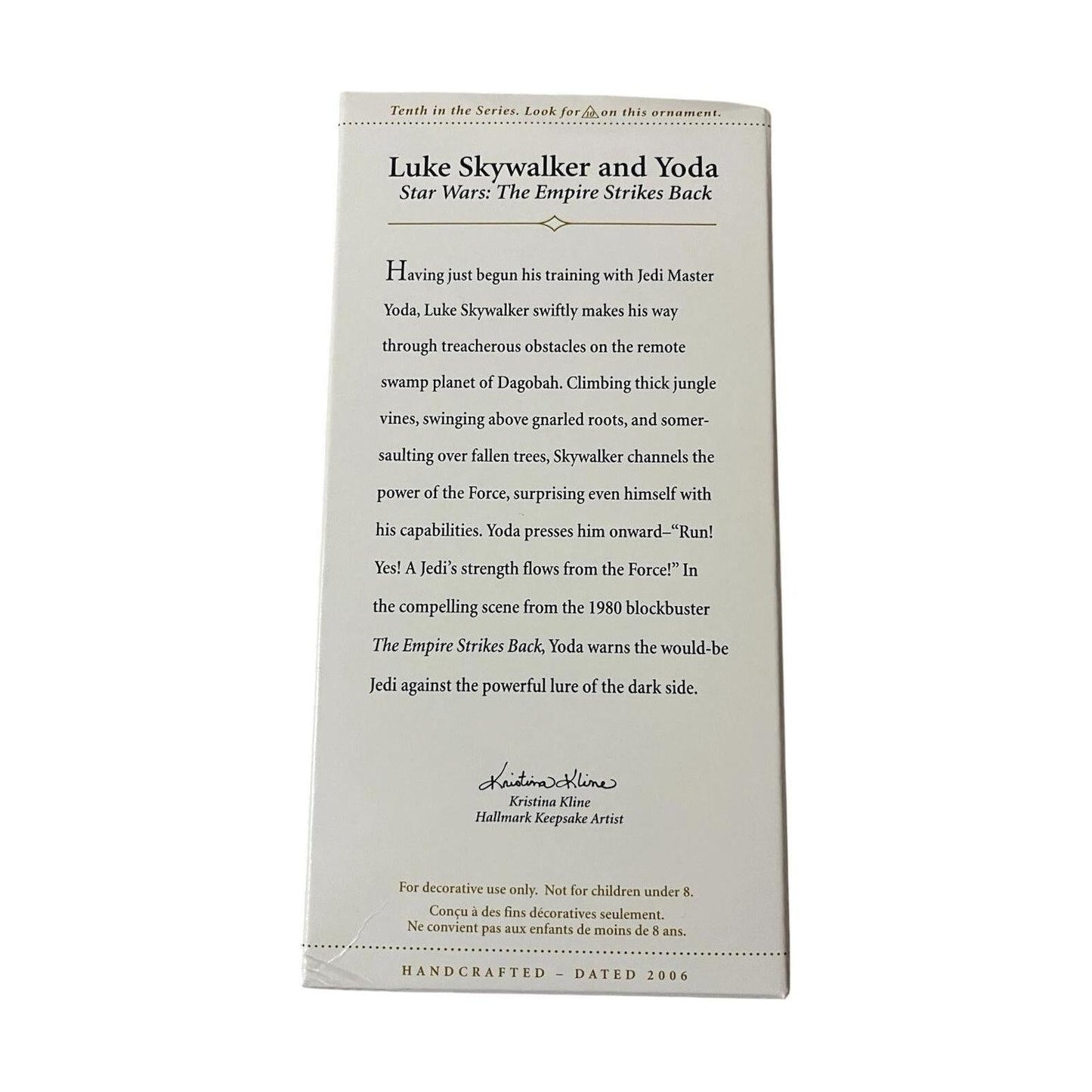 2006 Luke Skywalker and Yoda (Star Wars)