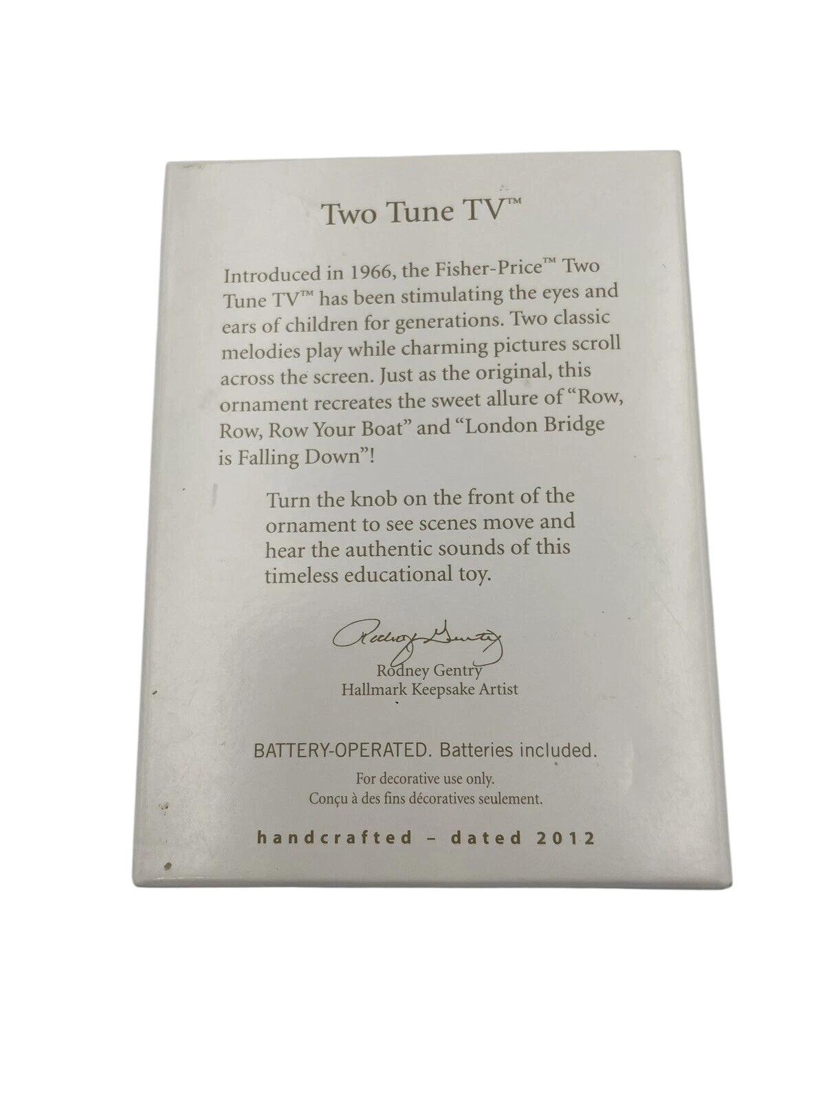 2012 Two Tune TV (Fisher Price)