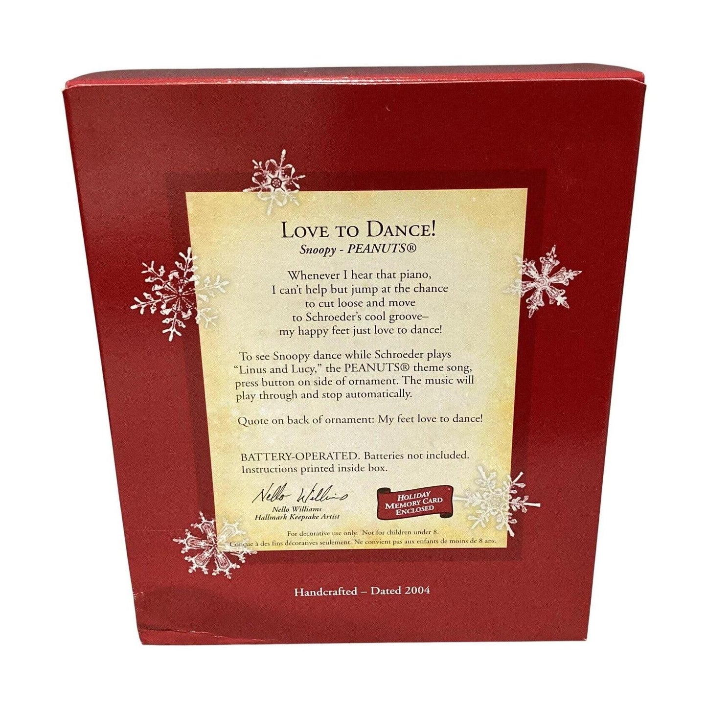 2004 Peanuts Love to Dance Snoopy (Peanuts)