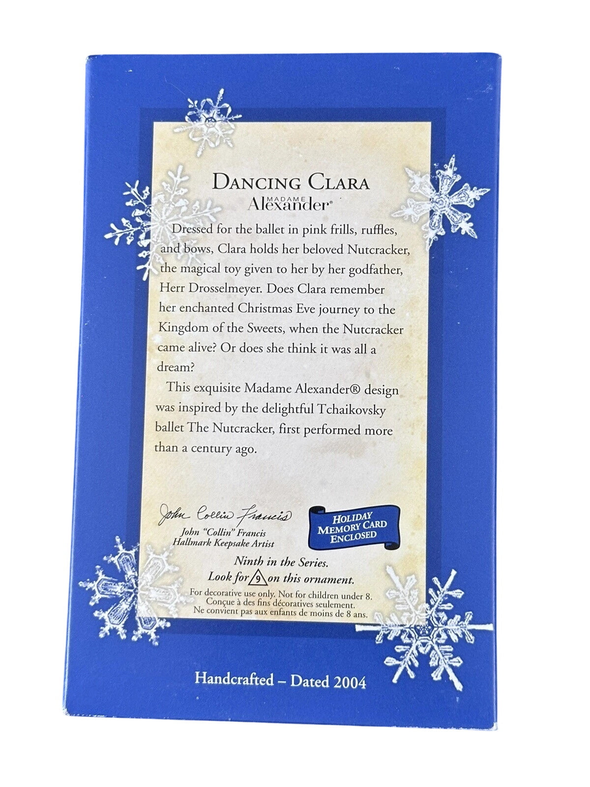 2004 Dancing Clara (Madame Alexander)