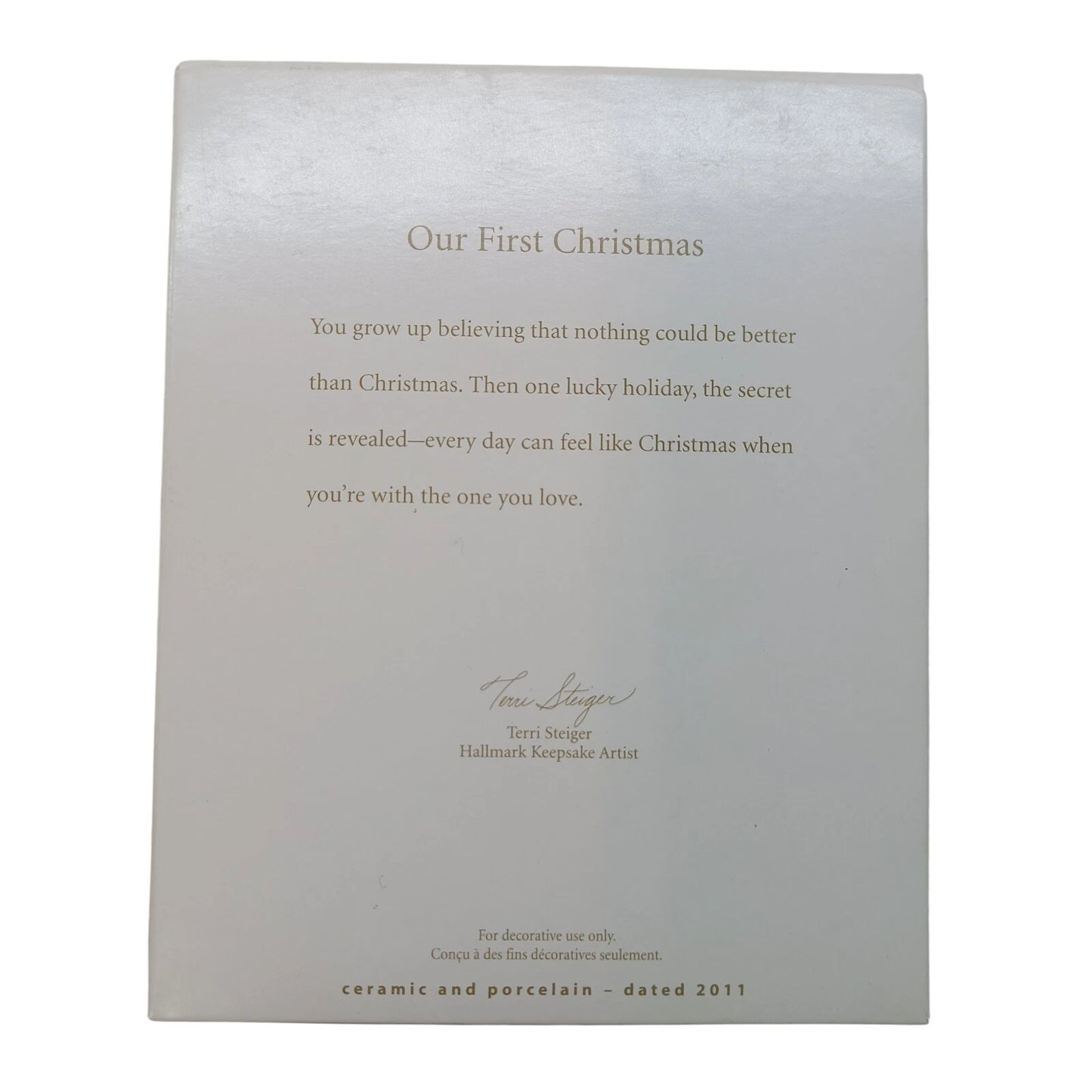2011 Our First Christmas (Snowflake)