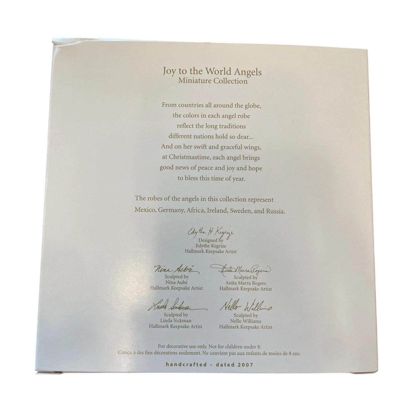 2007 Angels (Joy to the World)