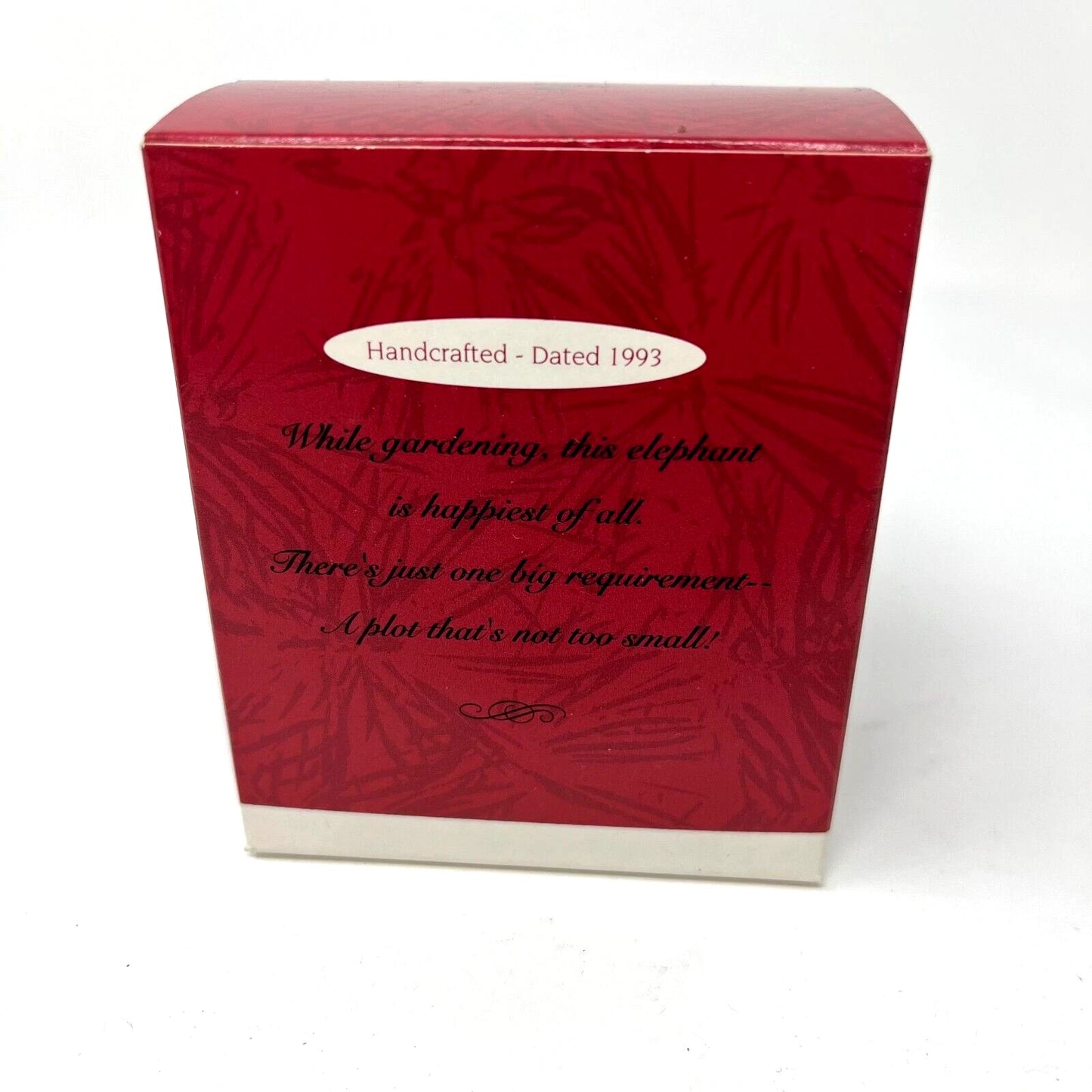 1993 Big on Gardening (Elephant)