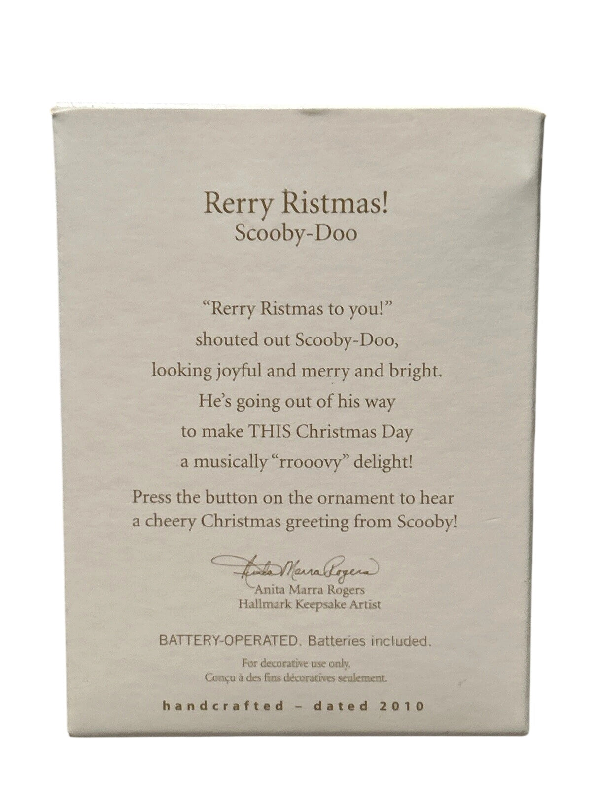 2010 Rerry Ristmas! (Scooby-Doo)