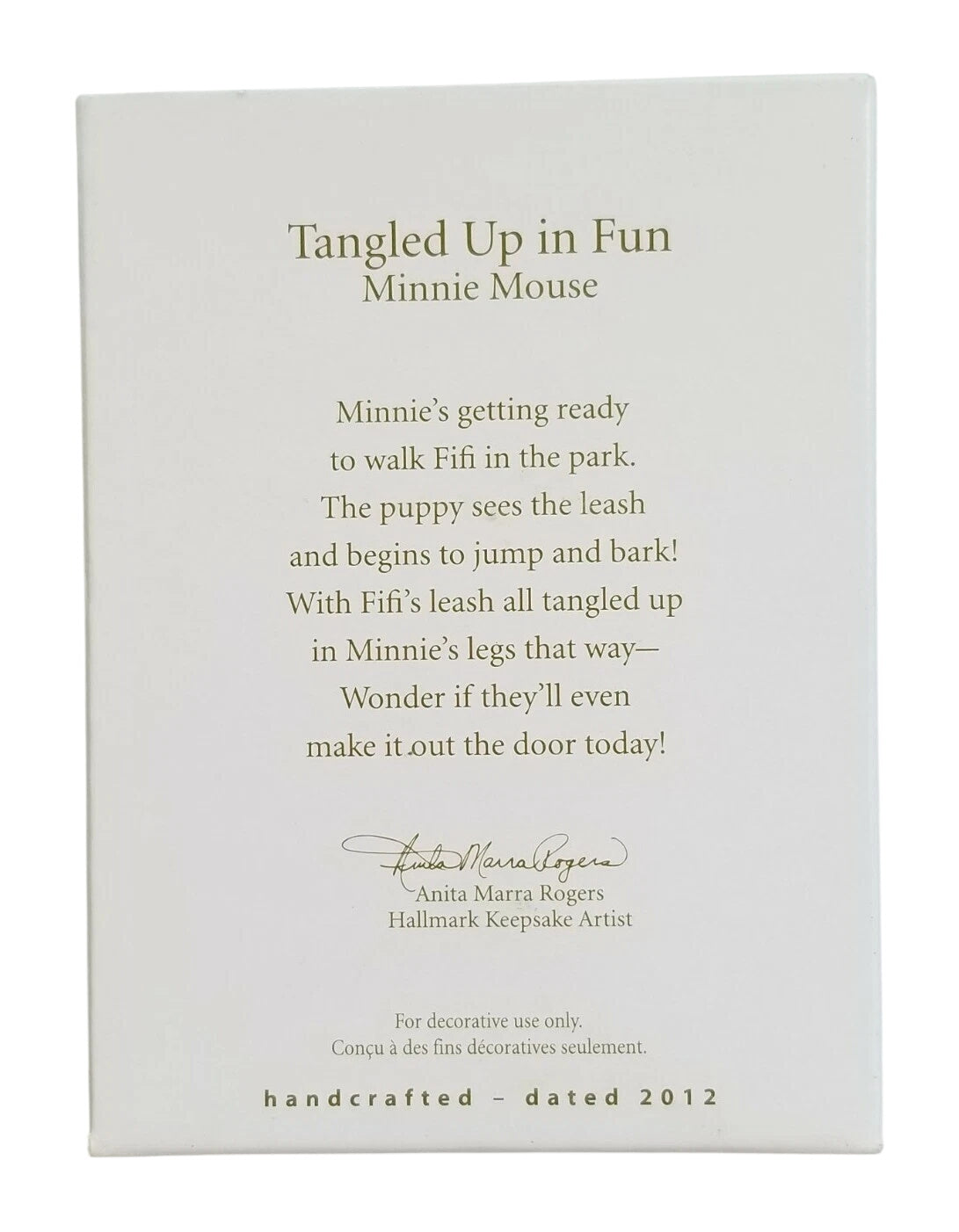 2012 Tangled Up in Fun (Mickey Mouse & Friends)