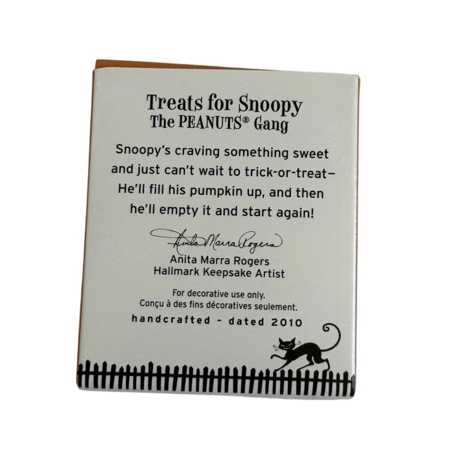 2010 Treats for Snoopy (Peanuts)