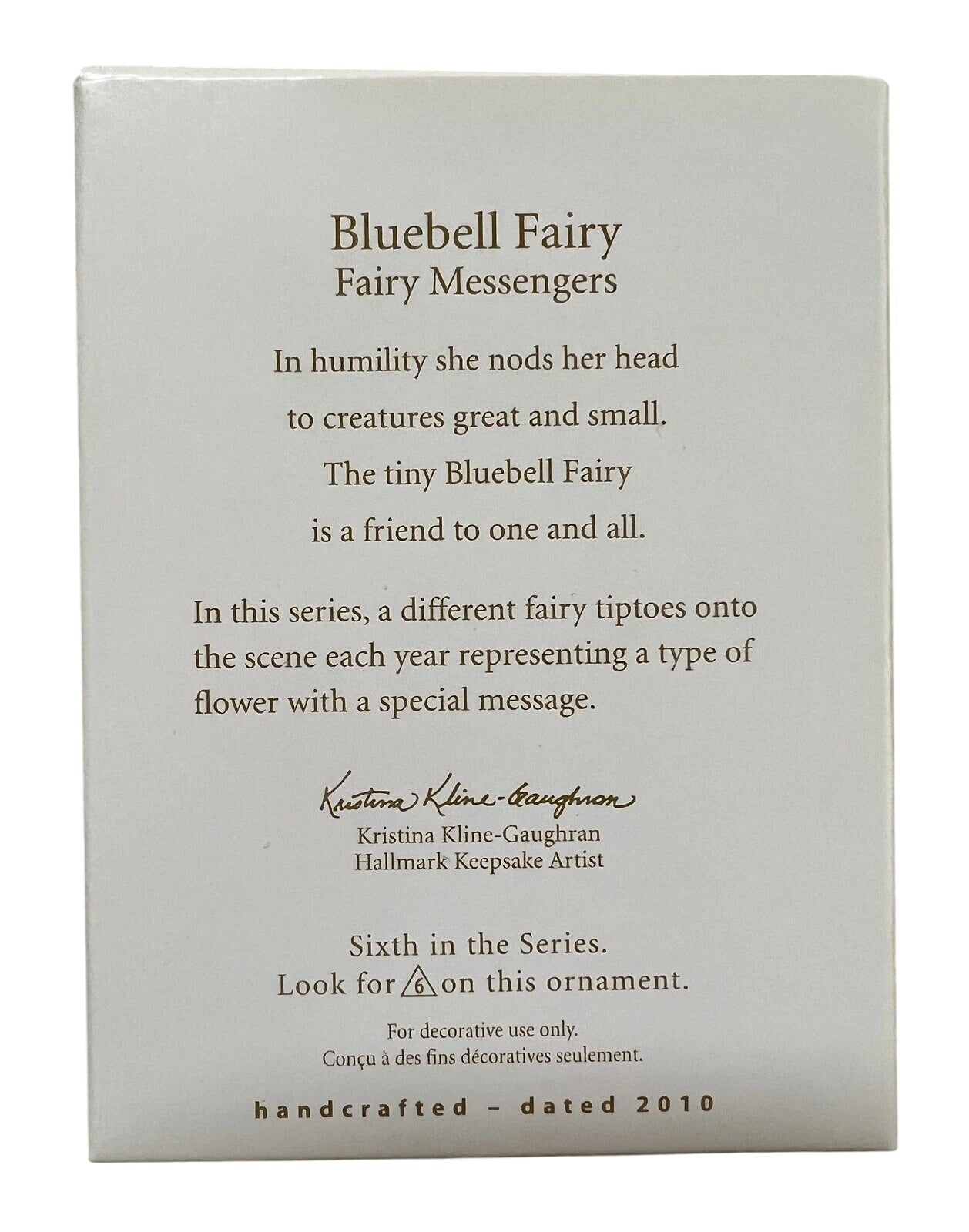 2010 Bluebell Fairy (Fairy Messengers)