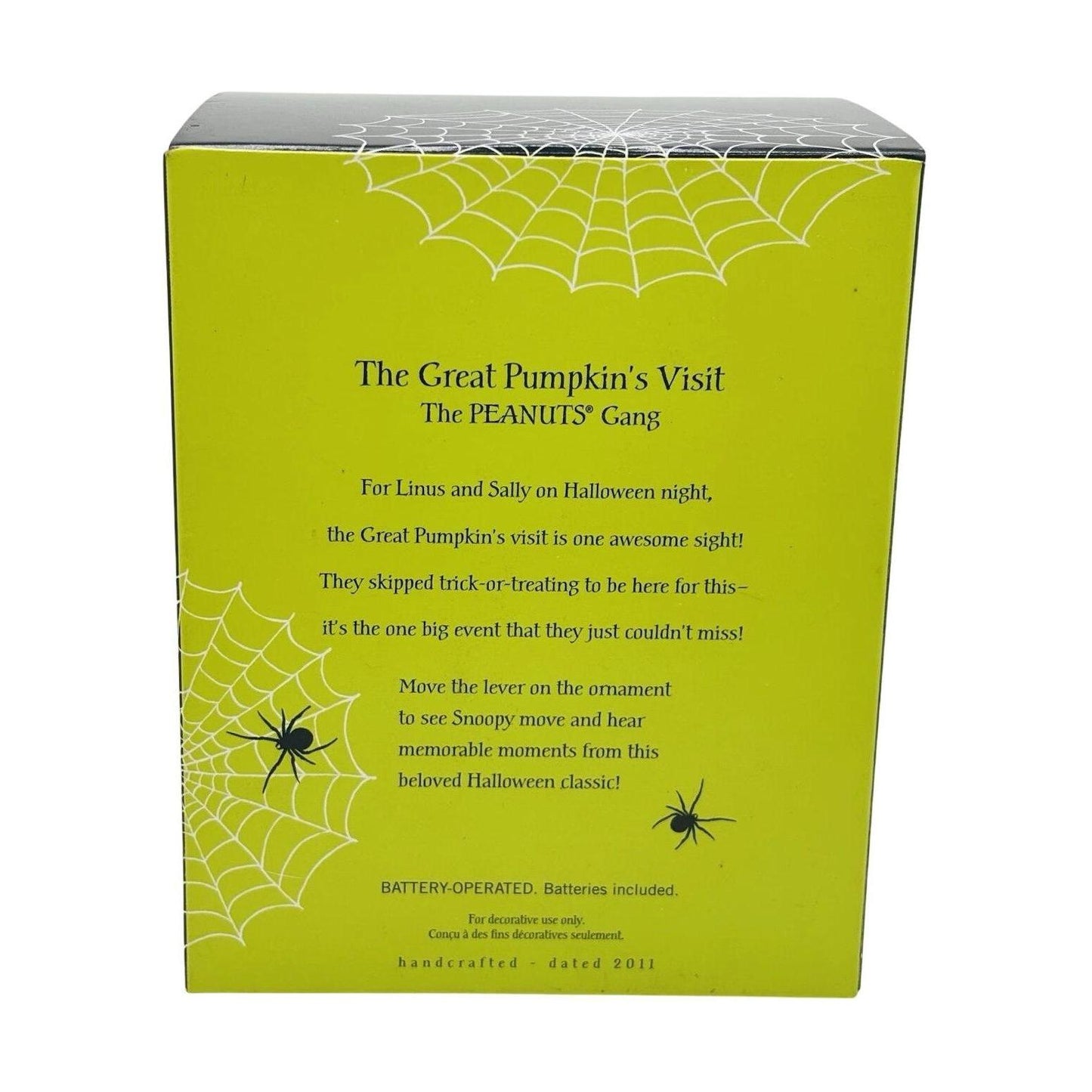 2011 The Great Pumpkin's Visit (Peanuts)