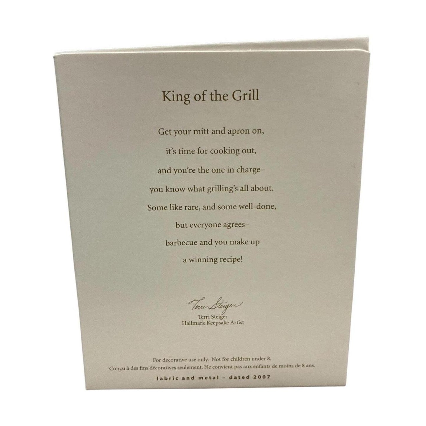 2007 King of the Grill (Apron)