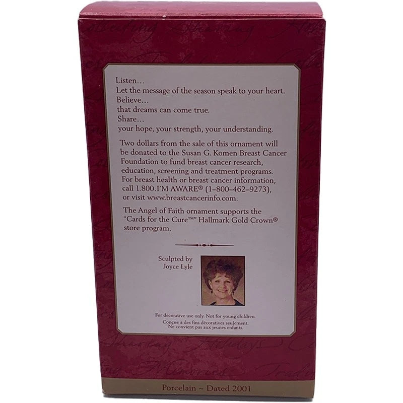2001 Angel of Faith (Susan G Komen)
