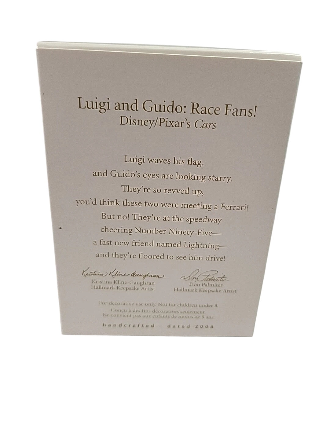 2008 Luigi and Guido: Race Fans! (Cars)