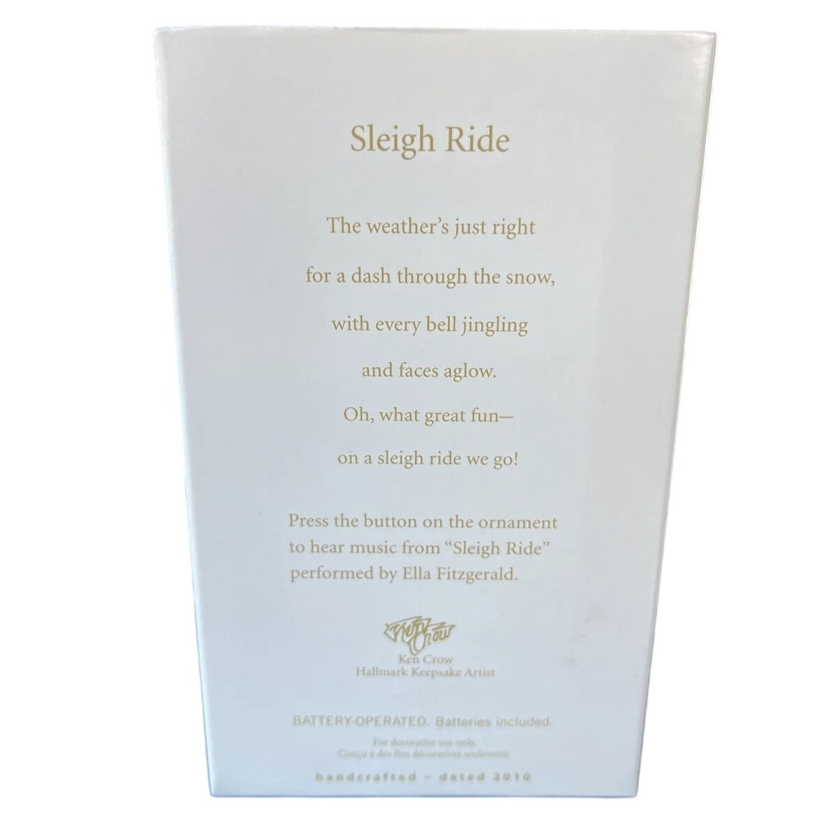 2010 Sleigh Ride (Polar Bear)