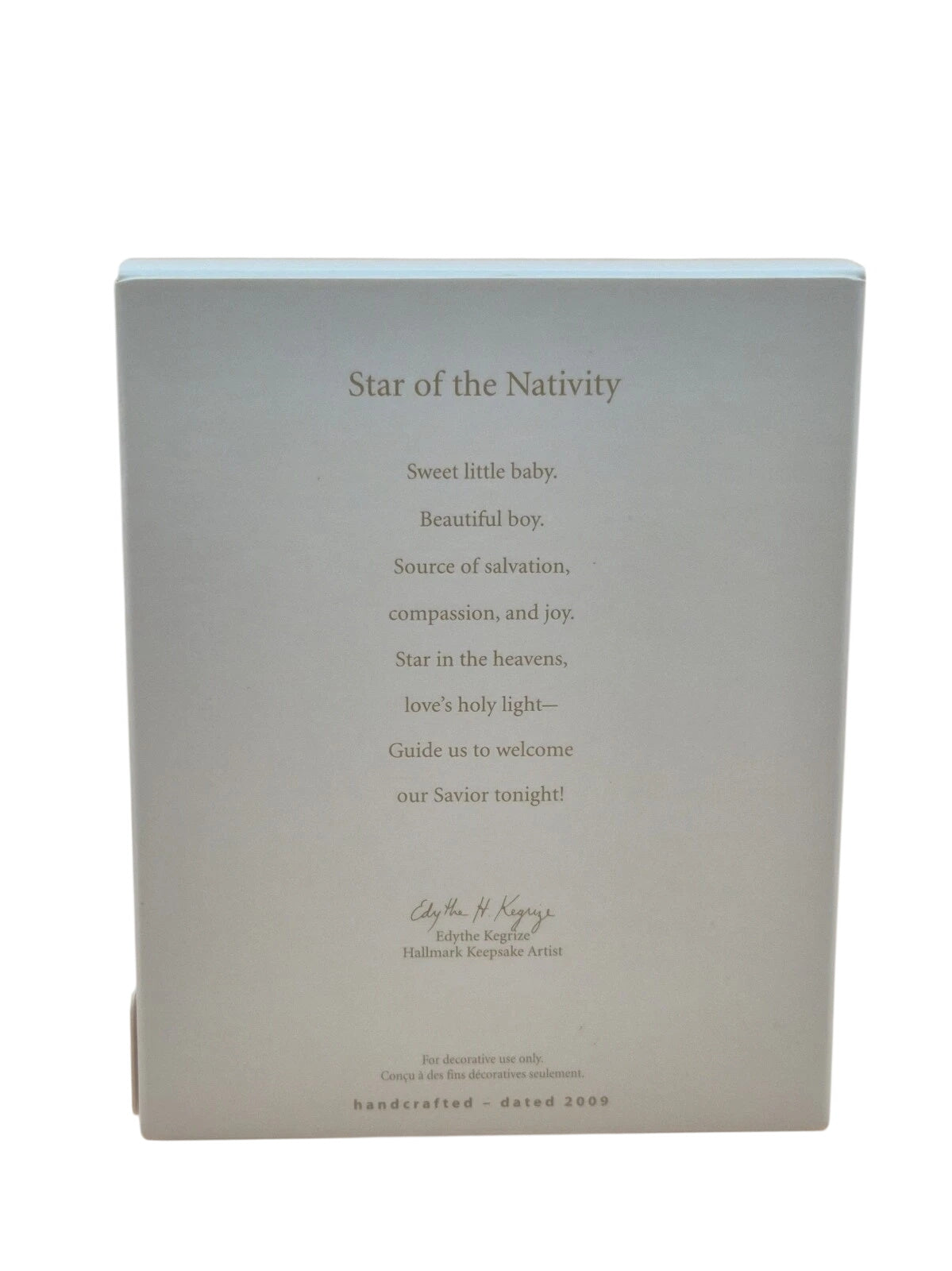 2009 Star of the Nativity (Nativity)