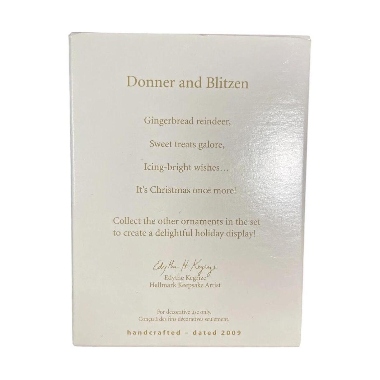 2009 Donner and Blitzen (Santa's Sleigh)