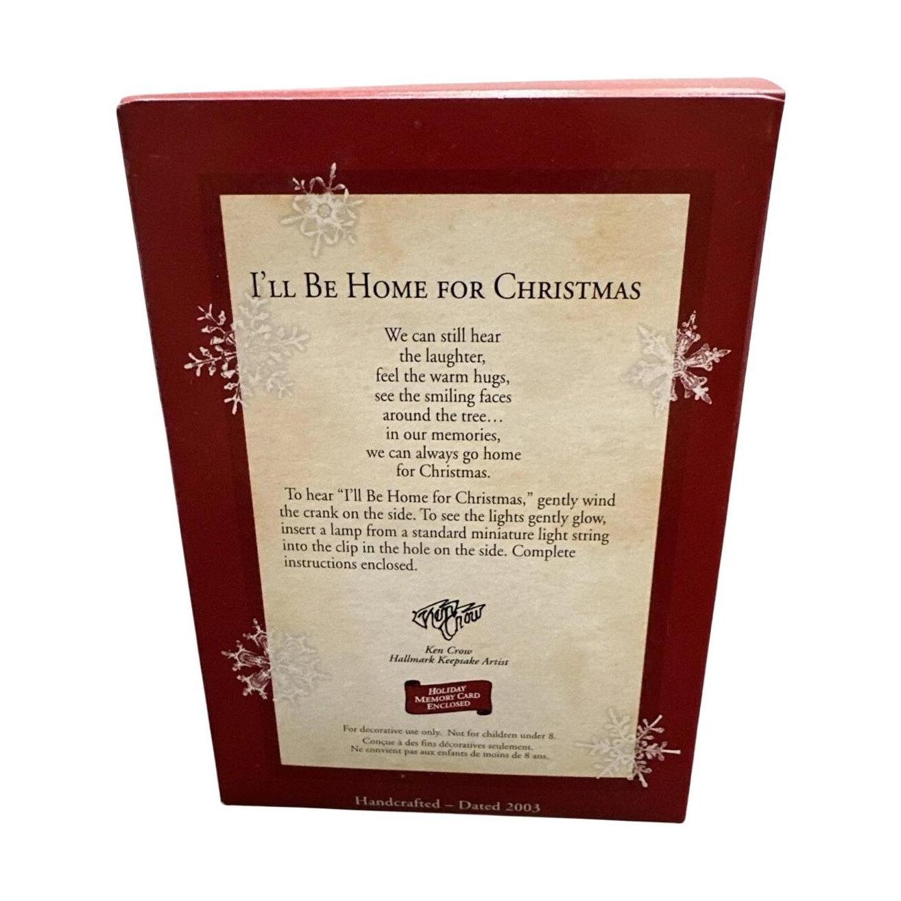 2003 I'll Be Home for Christmas (Windup Music)