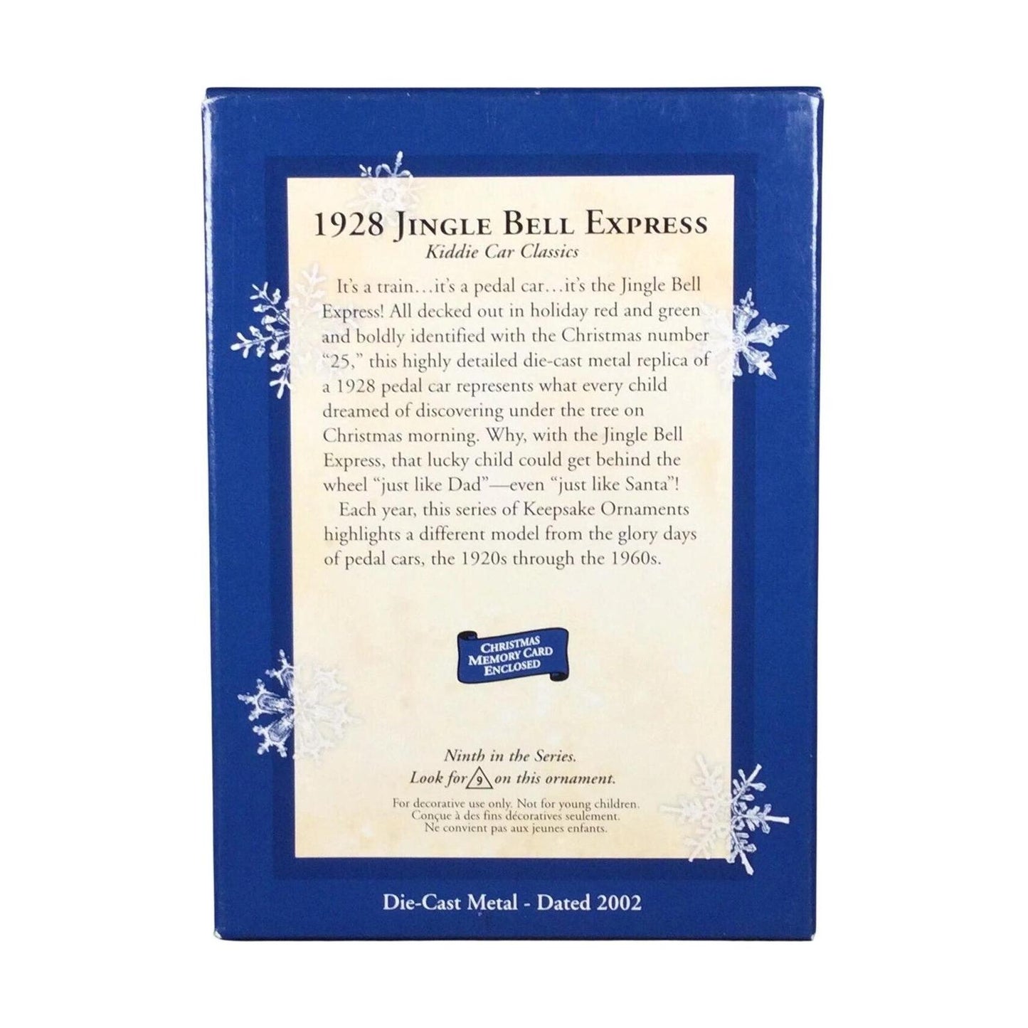 2002 1928 Jingle Bells Express (Kiddie Car Classics)