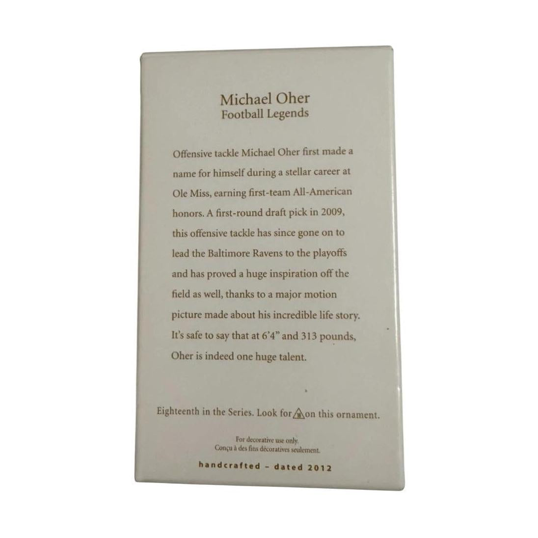 2012 Michael Oher (Football Legends)