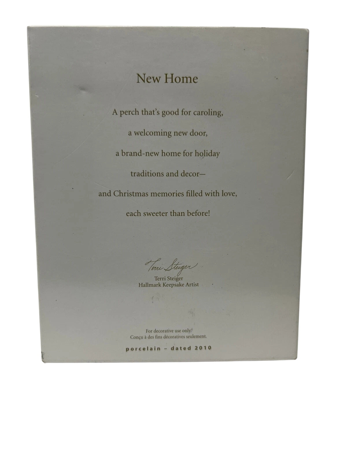 2010 New Home (Bird)