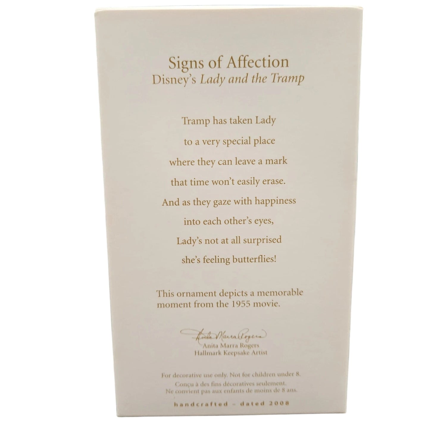 2008 Signs of Affection (Lady and the Tramp)