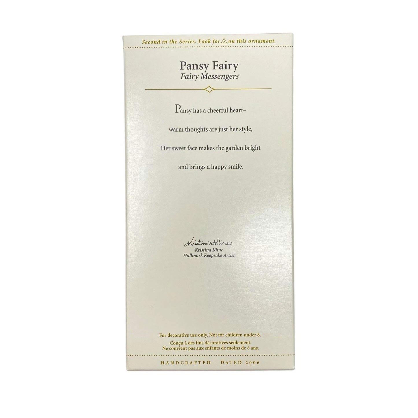 2006 Pansy Fairy (Fairy Messengers)