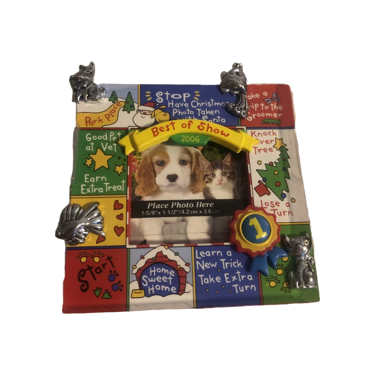 Vintage Family Pet Photo Pholder Carlton Cards Ornaments (Photo Holder) by Carlton Cards CXOR-032N CXOR-032N Image5