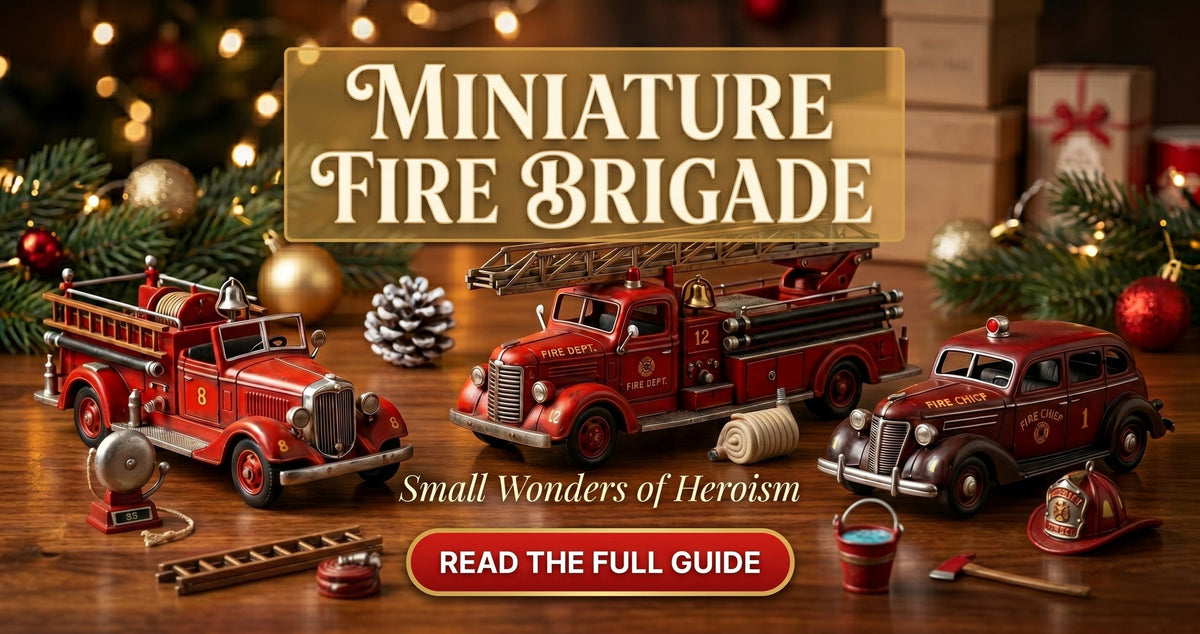 Miniature Fire Brigade - The Complete Hallmark Keepsake Series Guide