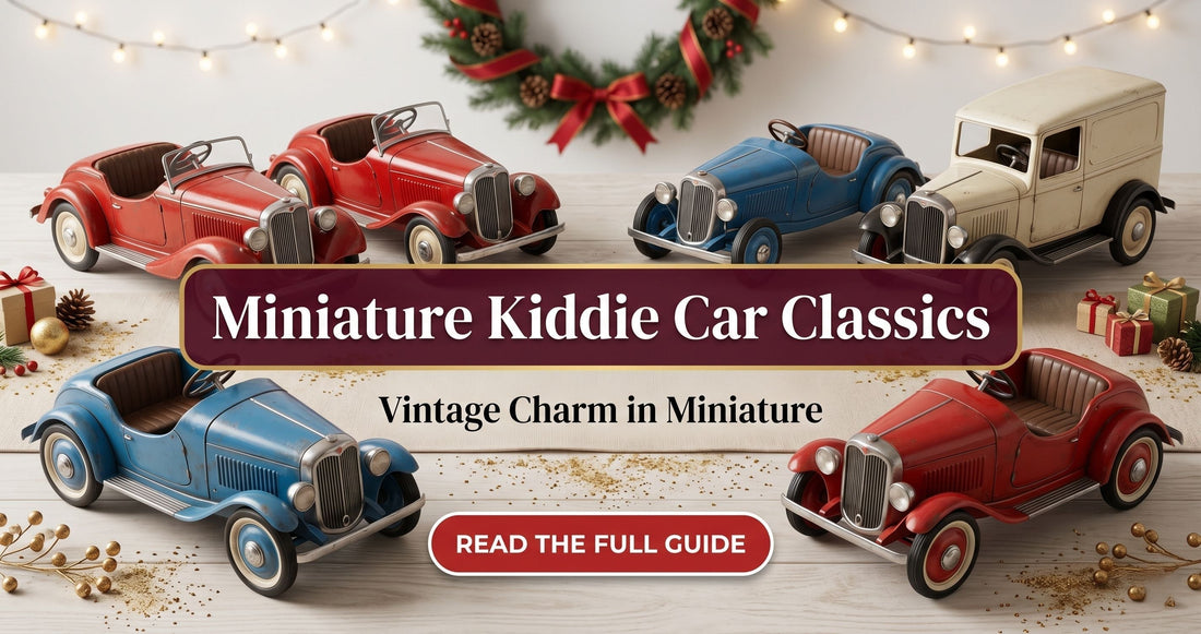 Miniature Kiddie Car Classics - The Complete Hallmark Keepsake Series Guide