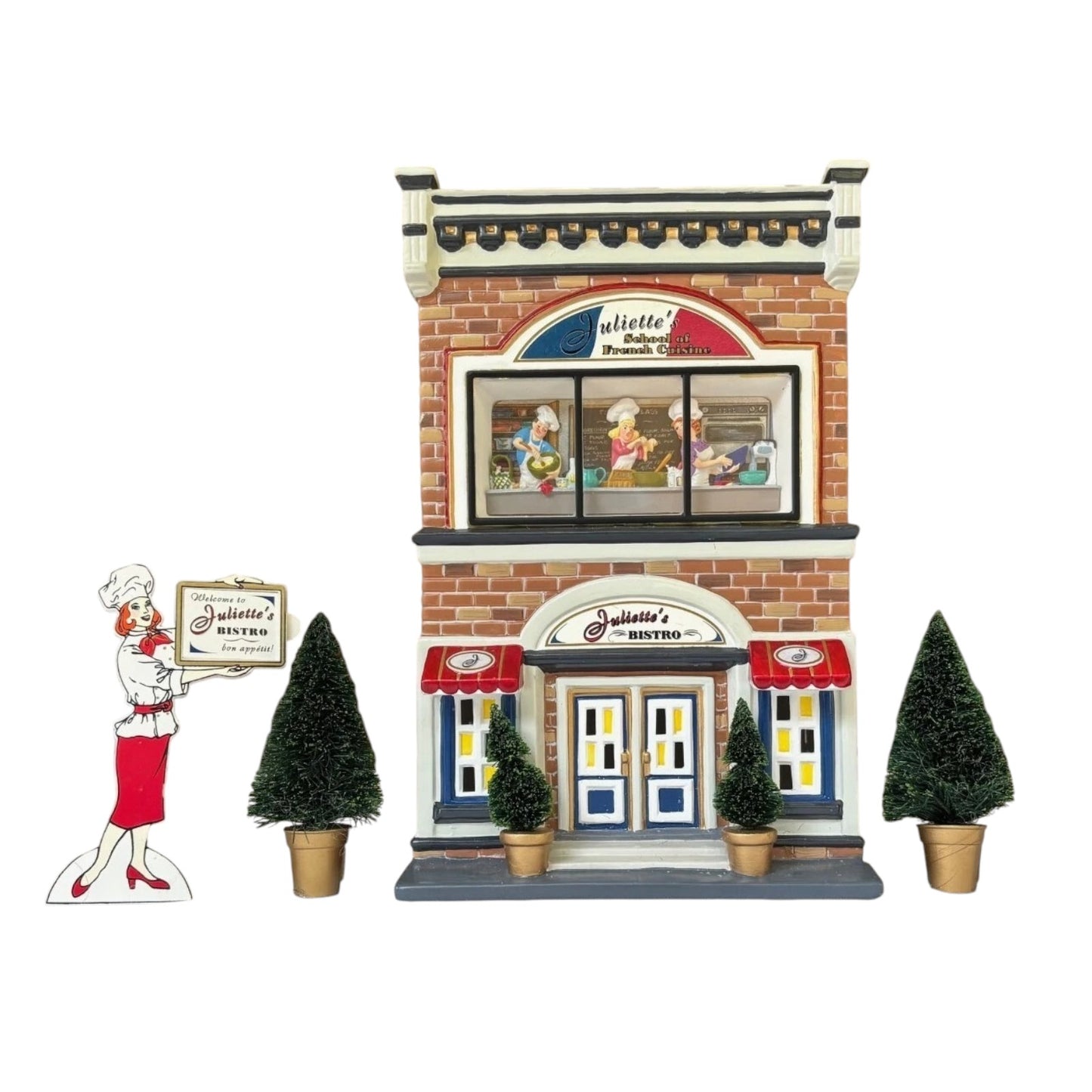 Vintage Juliette's School of French Cuisine - The Origianl Snow Village (Department 56) 55063