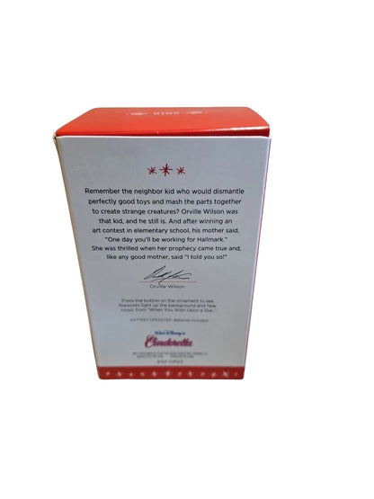 2016 Cinderella's Castle Hallmark Ornament (Disney) QXD6161