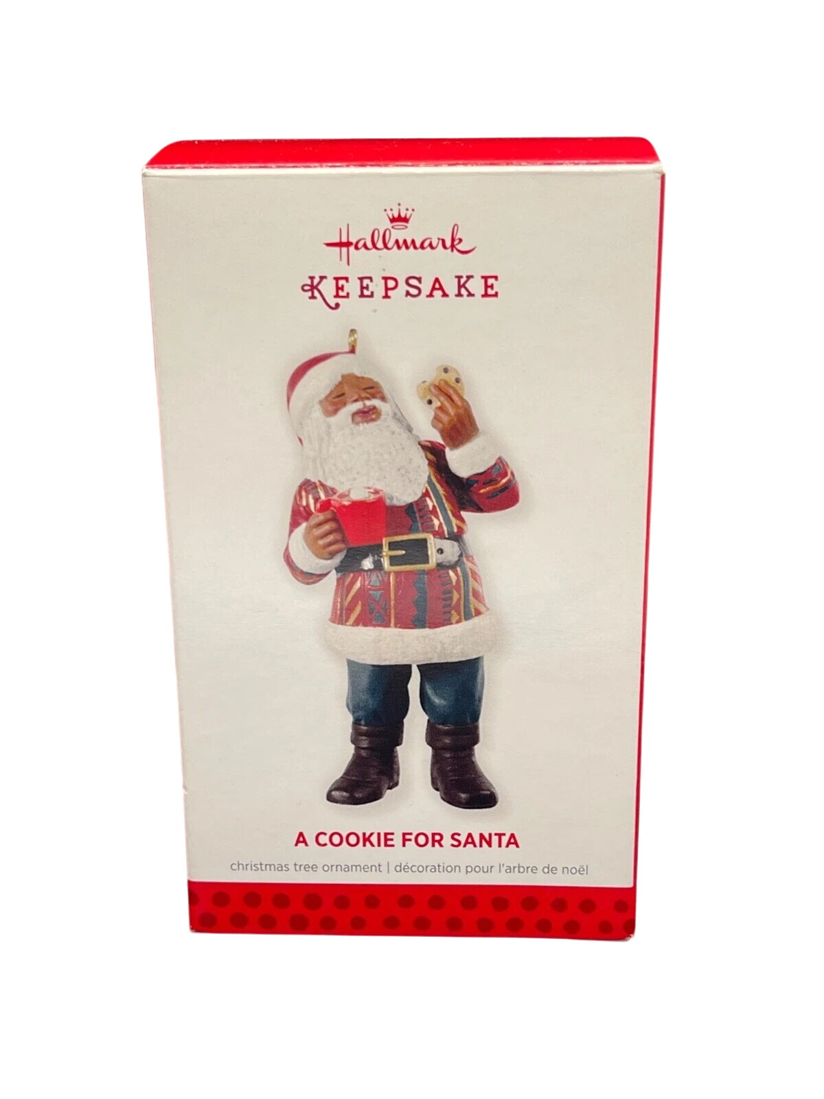 2013 A Cookie For Santa Hallmark Ornament (Santa Claus) QSM7742