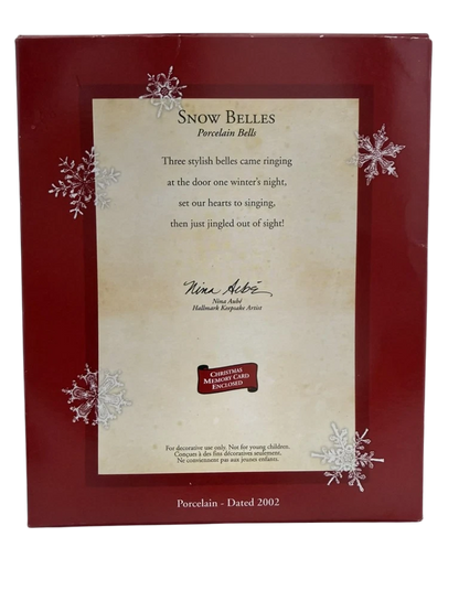 2002 Snow Belles (Porcelain Bells)